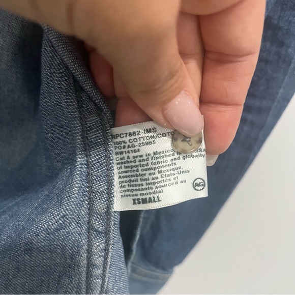 AG Adriano Goldschmied Western Denim Size XS - Picture 5 of 13